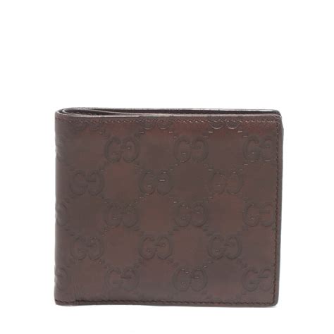 Gucci Men's Brown Guccissima Leather Bi